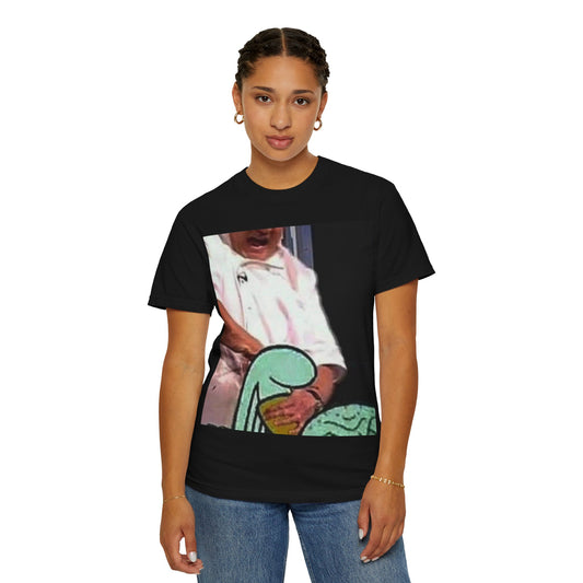 Squidward suflay-Unisex Garment-Dyed T-shirt