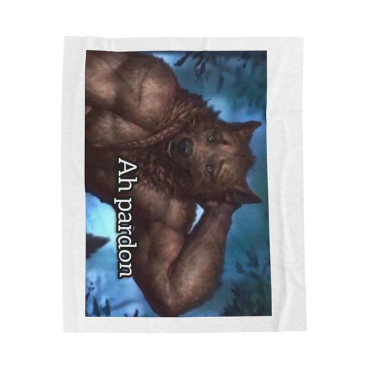 Fury-Velveteen Plush Blanket