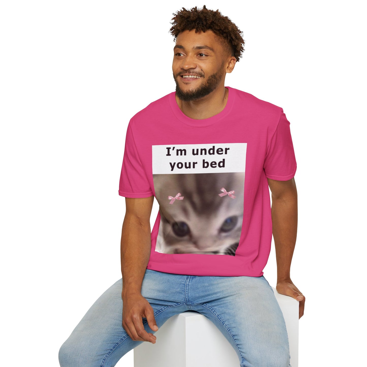 Im under your bed-Unisex Softstyle T-Shirt